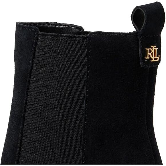 Lauren Ralph Lauren Women\'s Marianna Bootie Fashion Boot 6.5B blk nwob main image 4